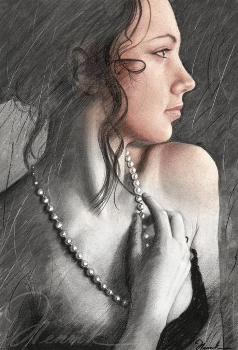 <b>...</b> the website Posted in Illustrations using the Tags: <b>Henrik Moses</b>, Pencil - monique_by_shimoda7_463_681