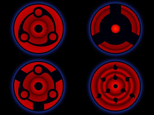 sharingan collection   2 by chase th - 145 Examples of Mangekyou Sharingans  <3 <3 