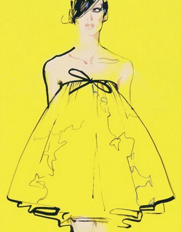 Fashion Illustrations By David Downton Art And Design