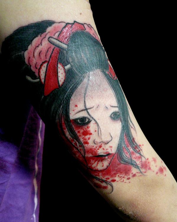 GAKKIN Tattoo, Kyoto - 45 ảnh vui nhộn Portrait Tattoo Designs <3 <3