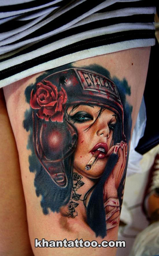 Chân dung Tattoo - 45 ảnh vui nhộn Portrait Tattoo Designs <3 <3