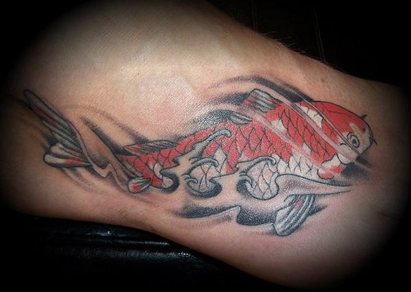 hình xăm cá chân - 50 ảnh vui nhộn Tattoo Designs Foot <3 <3