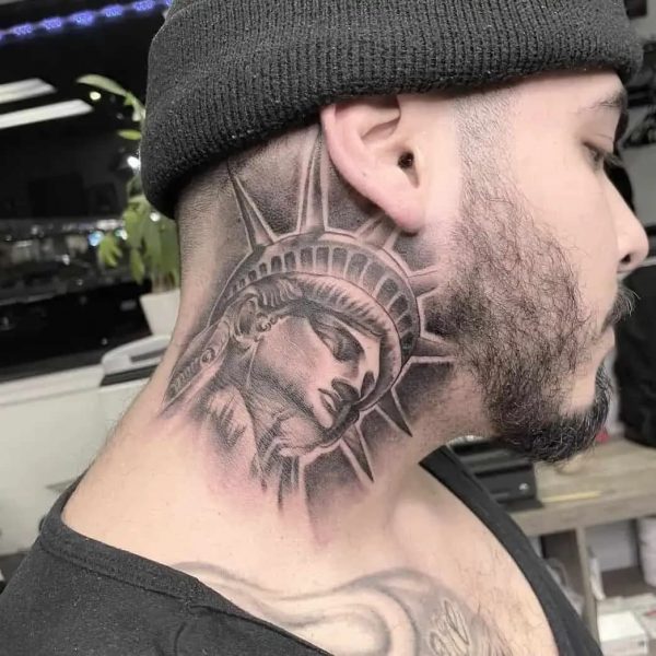 Creative And Bold Neck Tattoos Art And Design