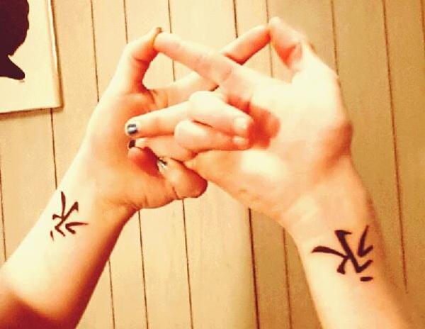 Couples matching eternal tattoo, infinity symbol - Infinity Symbol  <3 <3