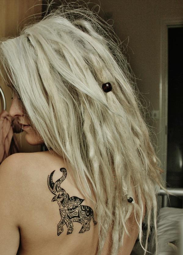 hình xăm voi Tribal - 55 Elephant Tattoo Ý tưởng <3 <3