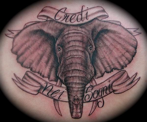 Voi lại hình xăm - 55 Elephant Tattoo Ý tưởng <3 <3