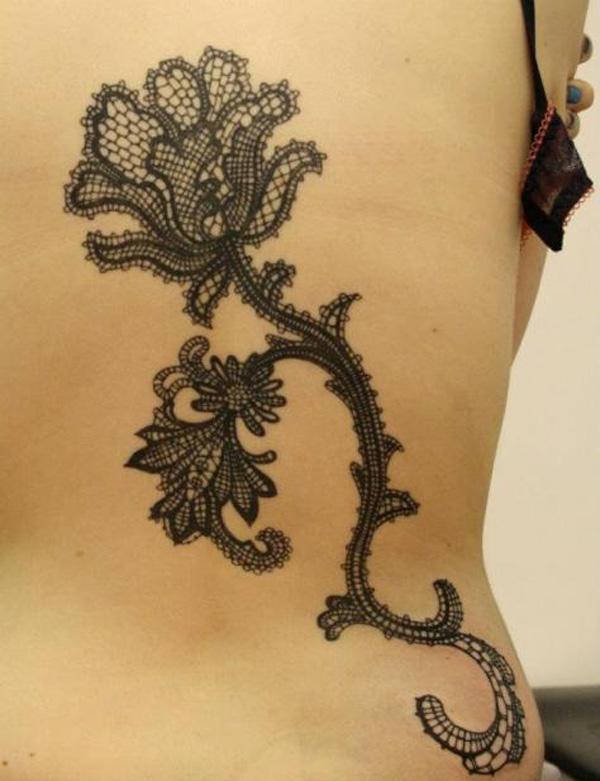 Unveiling 60 Alluring Lace Tattoos For Women Art And Design