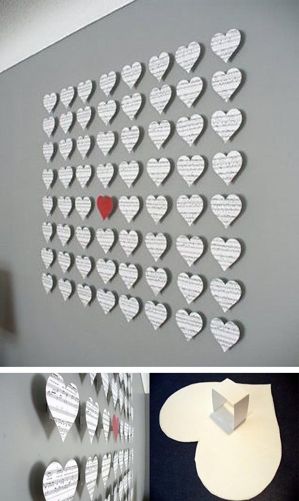 35 Creative DIY Heart Symbols Art And Design