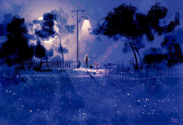 Back roading by Pascal Campion - Illustriations by Pascal Campion  <3 <3