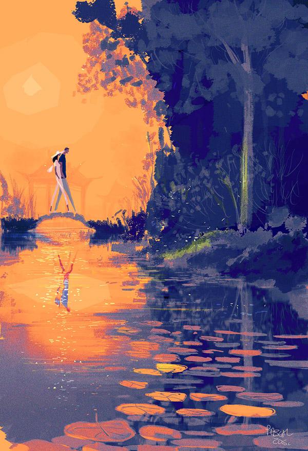 Huntington Gardens by Pascal Campion - Illustriations by Pascal Campion  <3 <3