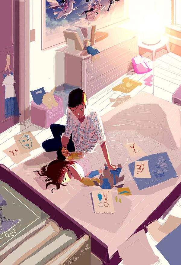 Last round by Pascal Campion - Illustriations by Pascal Campion  <3 <3