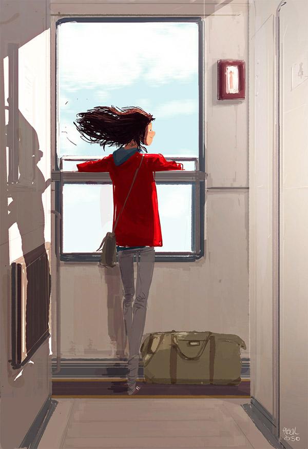 The rolling stone. by Pascal Campion - Illustriations by Pascal Campion  <3 <3