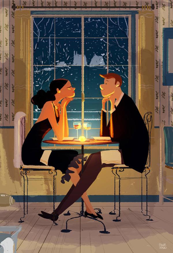 You and me and the rest by Pascal Campion - Illustriations by Pascal Campion  <3 <3