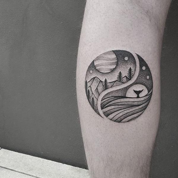 80 Mysterious Yin Yang Tattoo Designs Art And Design