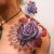 50 Purple Rose Tattoo Designs With Meanings Art And Design