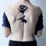 Rose With Thorns Tattoos With Meaning Art And Design