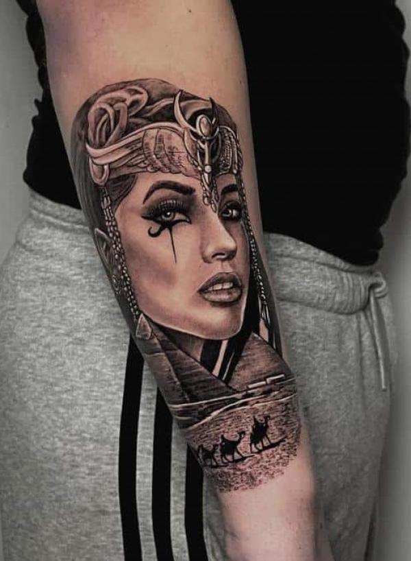 50 Cleopatra Tattoo Designs With Meanings Art And Design