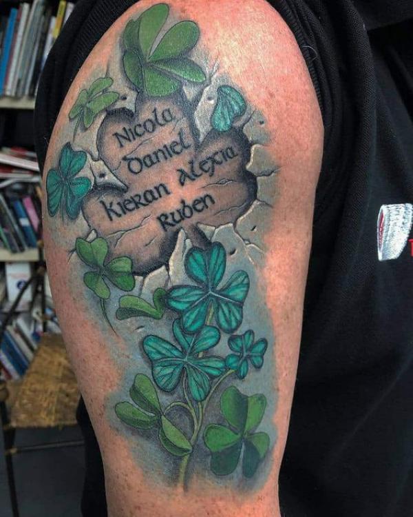 55 Shamrock Tattoo Ideas With Meaning Art And Design