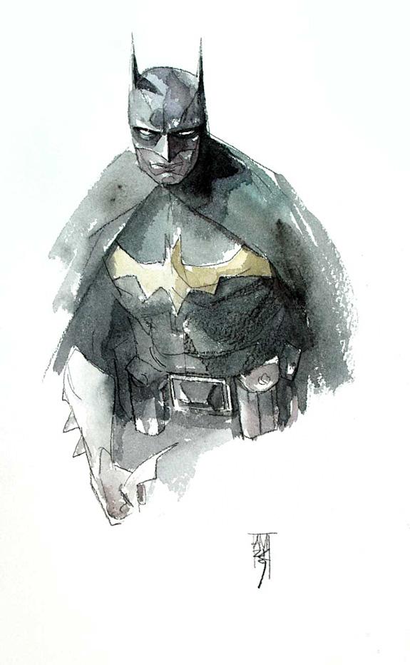 Watercolor comic book paintings by Alex Maleev | Cuded