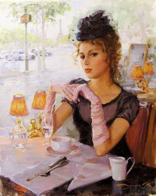 Glamorous Paintings by Konstantin Razumov | Art and Design