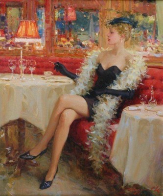 Glamorous Paintings by Konstantin Razumov | Art and Design