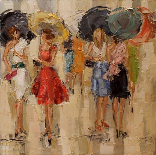 Fashion Ladies by Kathryn Trotter | Art and Design