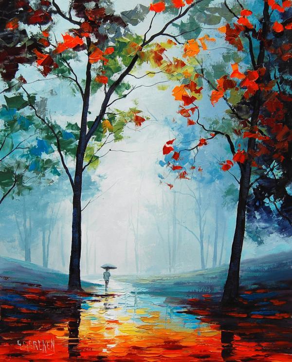 Beautiful Landscape Paintings by Graham Gercken | Art and Design