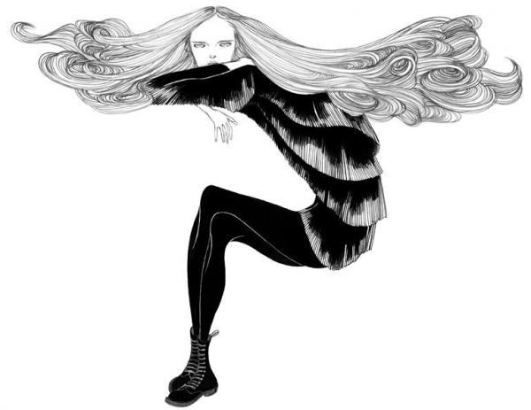 Fashion Illustrations by Laura Laine