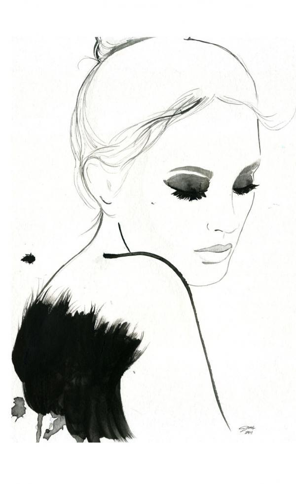 Fashion Illustrations by Jessica Durrant | Art and Design