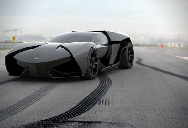 Aggressive Lamborghini Ankonian Concept Car | Art and Design