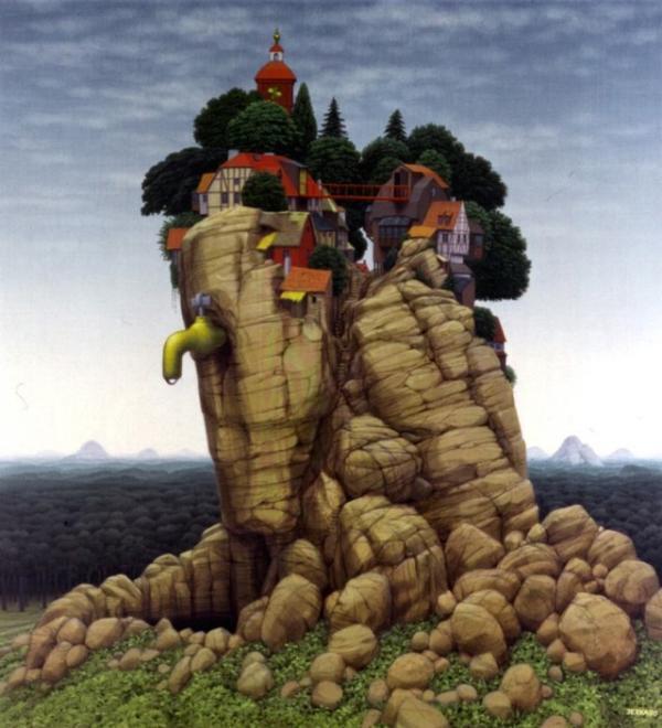 Surreal Paintings by Jacek Yerka | Art and Design