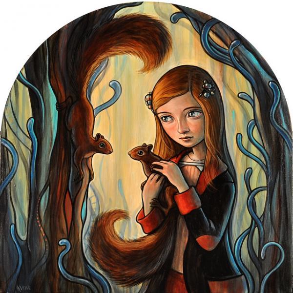 Whimsical Paintings by Kelly Vivanco | Art and Design