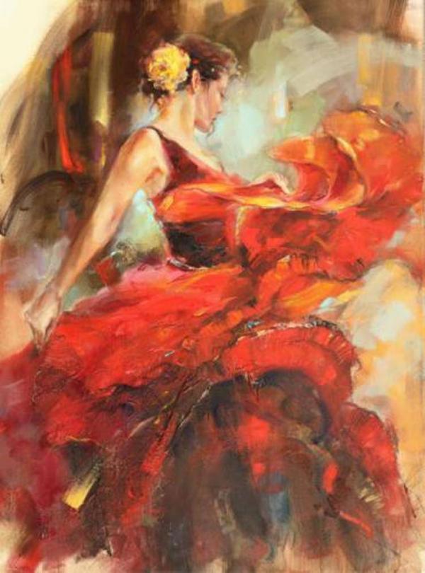 Romantic Paintings by Anna Razumovskaya | Art and Design