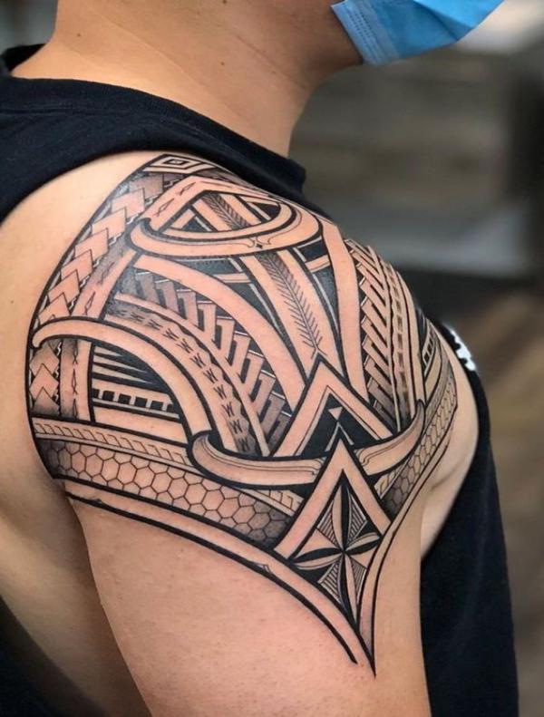 tribal dreamcatcher tattoos for men