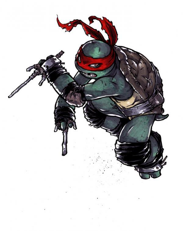 Ninja Turtles Illustrations by Ross Campbell | Art and Design