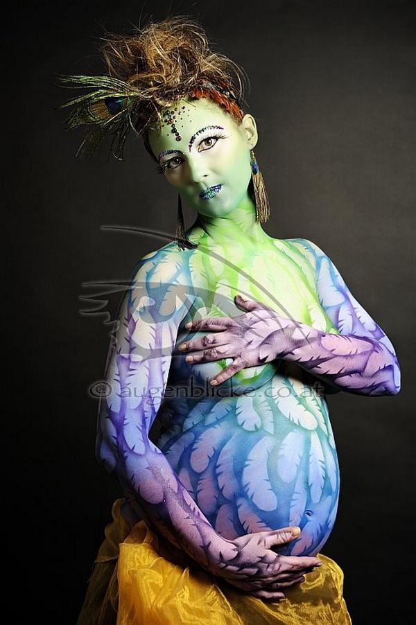 Body paintings by Nadja Hluchovsky | Art and Design
