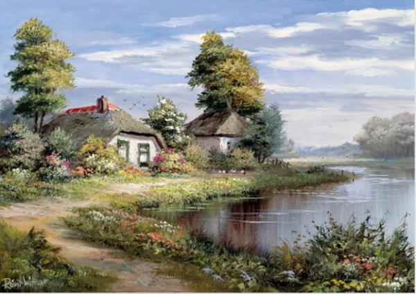 Countryside Paintings by Reint Withaar | Art and Design