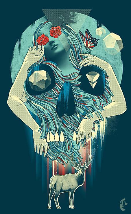 T-shirt Illustrations by dzeri29 | Art and Design