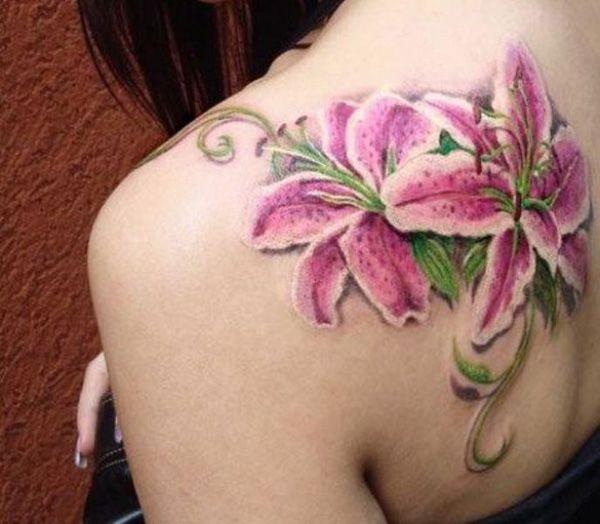 55+ Awesome Lily Tattoo Designs | Cuded