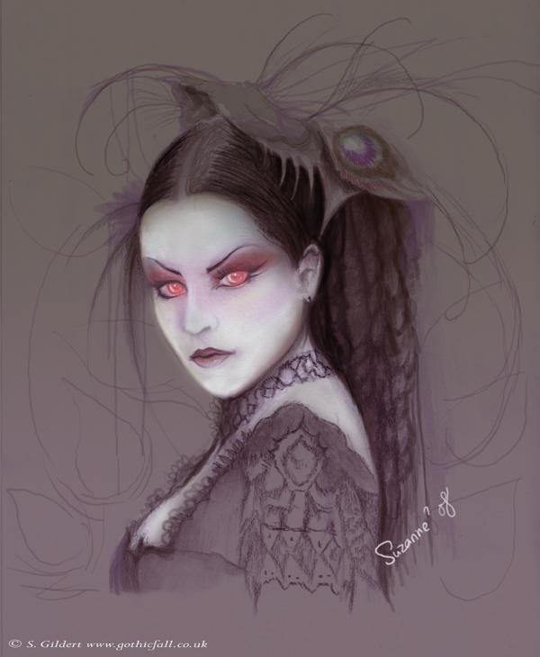 Gothic Dark Art by Suzanne Gildert | Art and Design