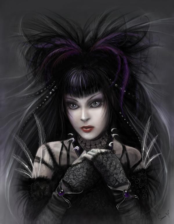 Gothic Dark Art by Suzanne Gildert | Art and Design