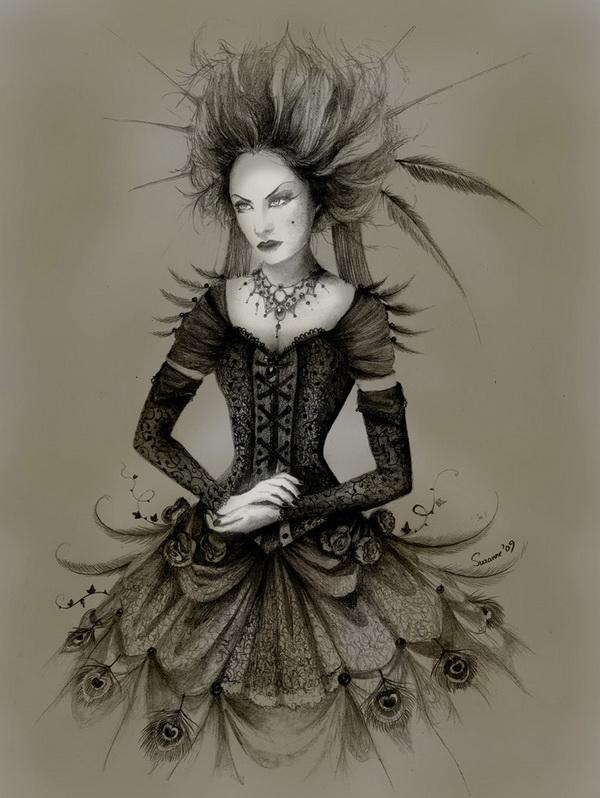 Gothic Dark Art By Suzanne Gildert Art And Design