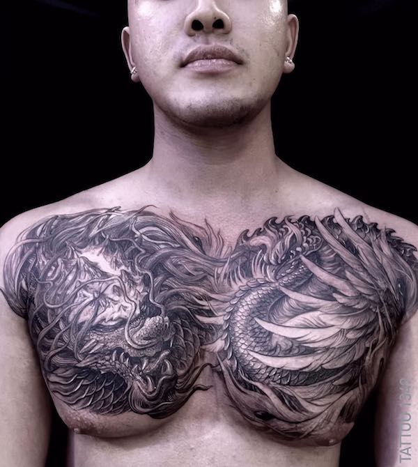 dragon head tattoo – All Things Tattoo