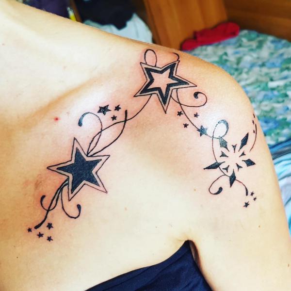 Star Tattoo Design by trogdor7 on DeviantArt