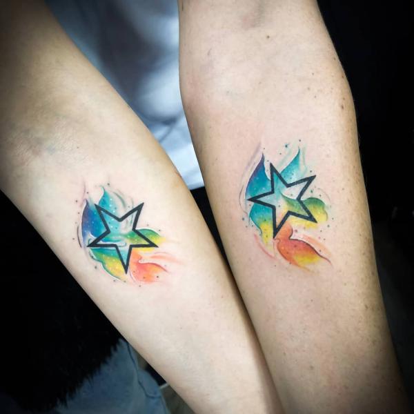 Pin by Piercing Models on Star Tattoos | Nautical star tattoos, Star tattoo  designs, Creative tattoos
