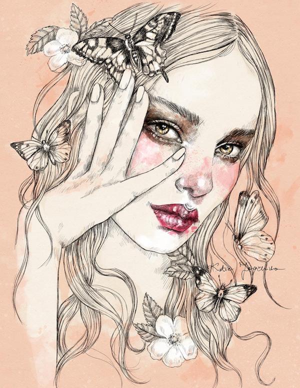 Elegant Illustrations by Kasia Jagielnicka Art and Design