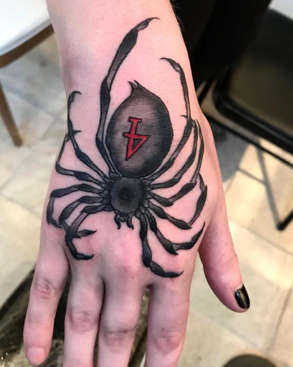 15 Best Black Widow Spider Tattoo Design And Ideas 2023