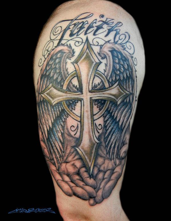 Small Faith Cross Temporary Tattoo - Set of 3 – Tatteco