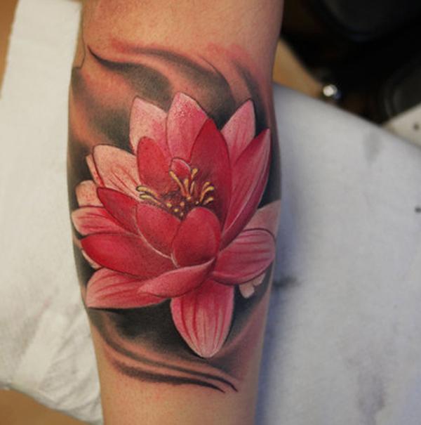 Tree tattoo with lotus  Geometric tattoo Tattoos Moon tattoo