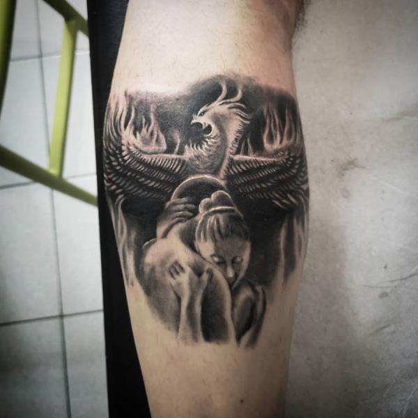 Phoenix tattoo by Bekker Konstantin  Post 22975